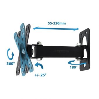 Esperanza Horus TV Wall Mount 12-50" ERW011 - Image 2