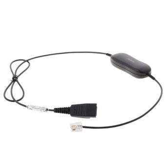 Jabra Smart Cord QD to RJ9 Black 88001-03 - Image 2