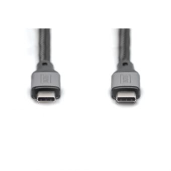 Digitus USB 4.0 Cable USB-C Male to USB-C Male 3.0m Black DB-300443-030-S - Image 2