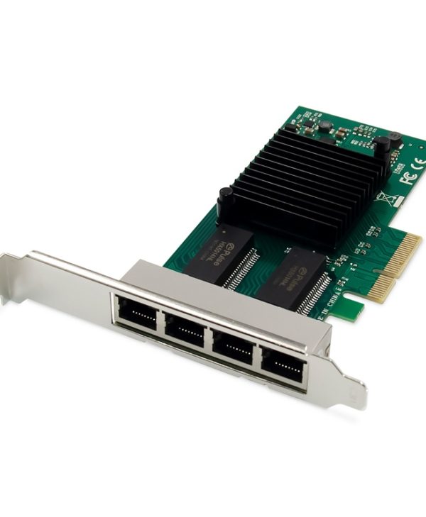 Digitus Gigabit Ethernet Network Card RJ45 4 port Intel1350 Server NIC DN-10114