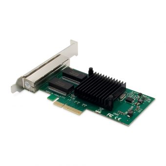 Digitus Gigabit Ethernet Network Card RJ45 4 port Intel1350 Server NIC DN-10114 - Image 4