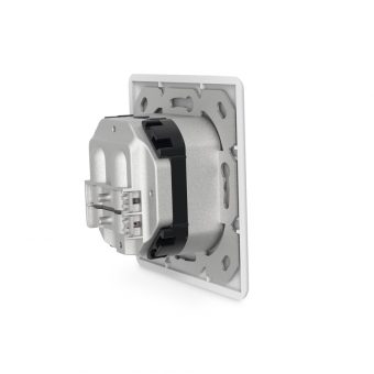 Digitus Πριζα Επιτοίχια Χωνευτή 2 x RJ45 CAT 6a White DN-9010/8-2 - Image 4
