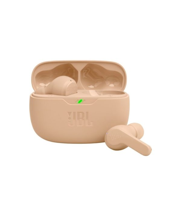 JBL Wave Beam True Wireless In-Ear Headphones IP54 Touch Control Beige JBLWBEAMBEG