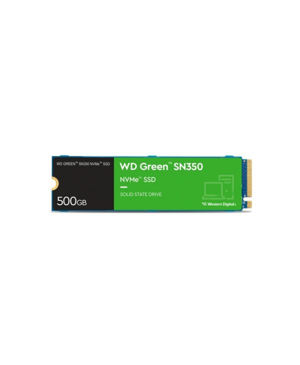 Western Digital Green SN350 500GB M.2 2280 NVMe PCIe Gen3.0 x4 WDS500G2G0C