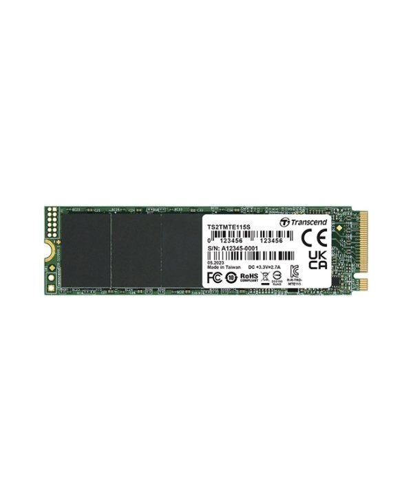 Transcend MTE115S 250GB M.2 2280 NVMe PCIe Gen3.0 x4