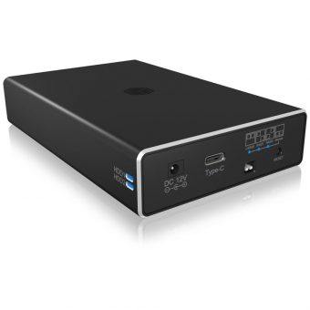 Icy Box Raidon 2x SATA 2.5" External Raid System USB3.1 IB-RD2253-C31 - Image 2