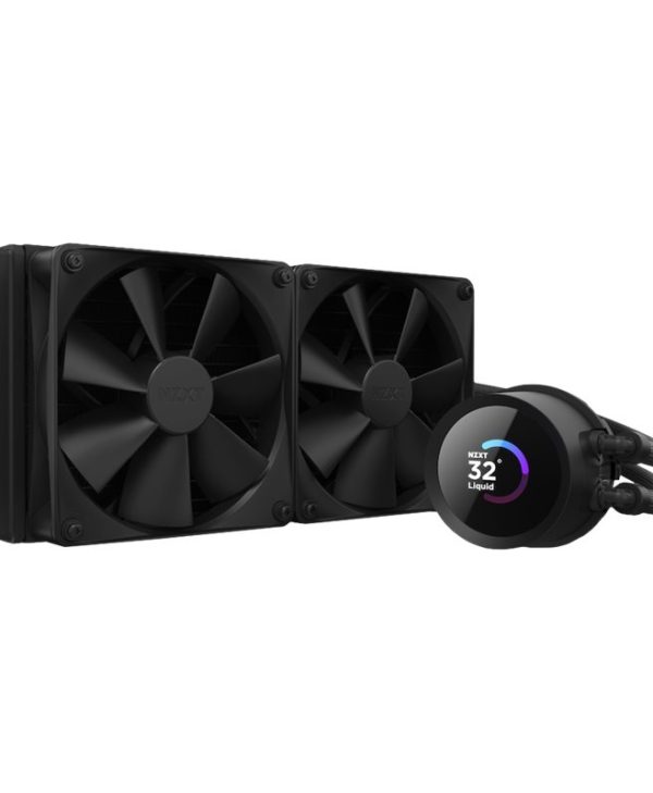 NZXT Kraken 280 CPU Liquid Cooling System 1700/1200/115X/AM4/AM5 Black RL-KN280-B1