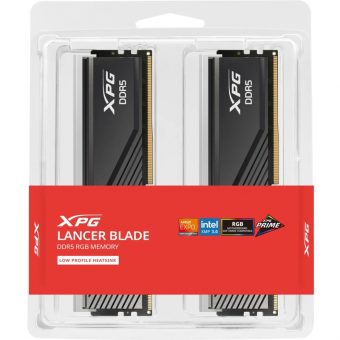 Adata XPG Lancer Blade RGB 32GB (2x16GB) 6400MHz CL32 DDR5 Black AX5U6400C3216G-DTLABRBK - Image 5