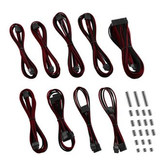 CableMod C-Series Classic ModMesh Cable Kit Corsair RMi & RMx Black/Blood Red CM-CSR-CKIT-NKKBR-R