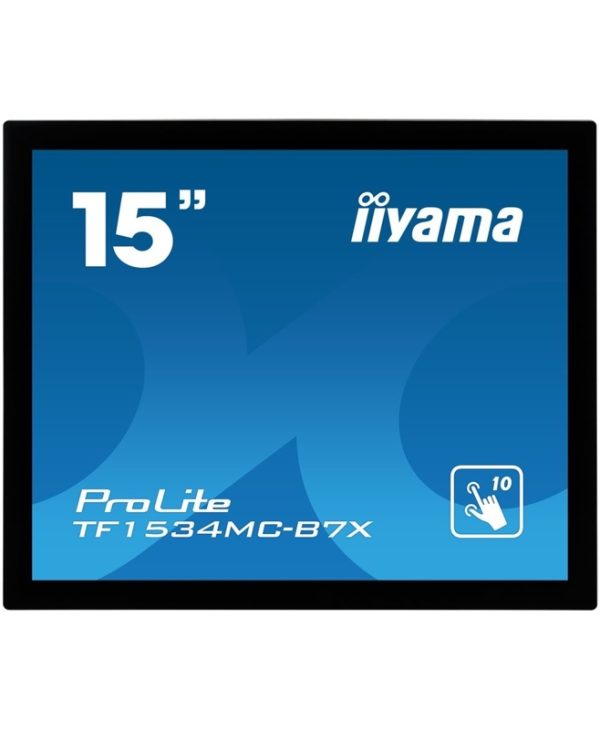 Ιiyama ProLite 15" WXGA TN Touch Monitor Black TF1534MC-B7X