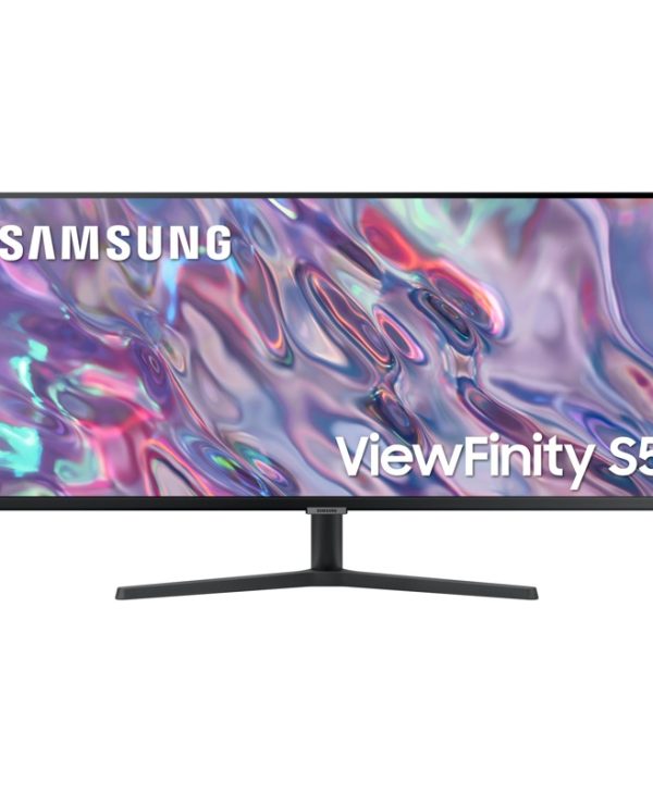 Samsung ViewFinity S50GC (2023) 34" UWQHD VA 100Hz HDR Monitor Black LS34C500GAUXEN
