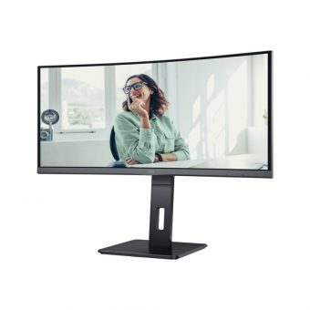 AOC 34" UWQHD VA 100Hz Business Curved Monitor Black CU34P3CV - Image 9