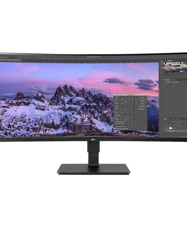 LG UltraWide 35" UWQHD VA 100Hz HDR Business Curved Monitor Black 35BN77CP-B.AEU