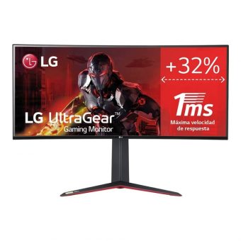 LG UltraGear 34" UWQHD nano-IPS 160Hz HDR 10-bit Gaming Curved Monitor Black 34GN850P-B.AEU