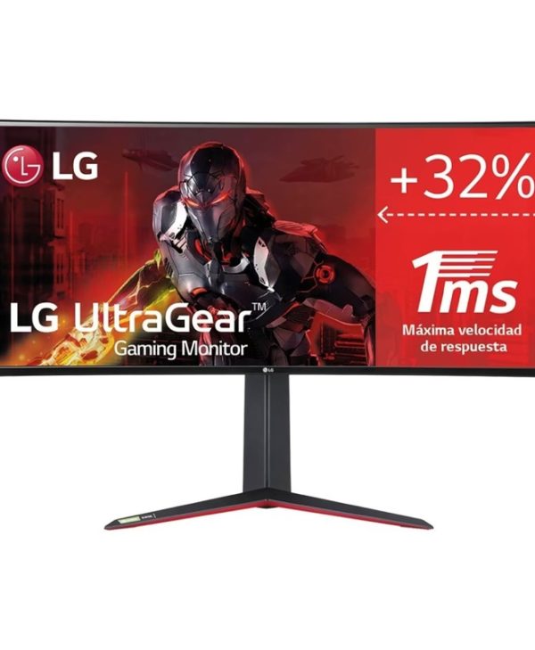 LG UltraGear 34" UWQHD nano-IPS 160Hz HDR 10-bit Gaming Curved Monitor Black 34GN850P-B.AEU