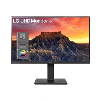 LG 27" UHD IPS KVM-Switch Business Monitor Black 27BQ65UB-B.AEU