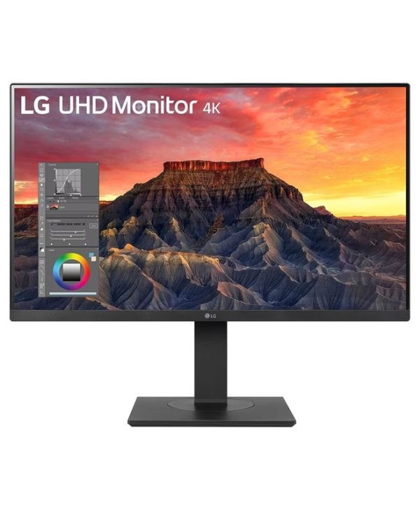 LG 27" UHD IPS KVM-Switch Business Monitor Black 27BQ65UB-B.AEU