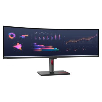 Lenovo ThinkVision P49w-30 49" Dual QHD IPS Monitor 63DBRAT1EU - Image 2