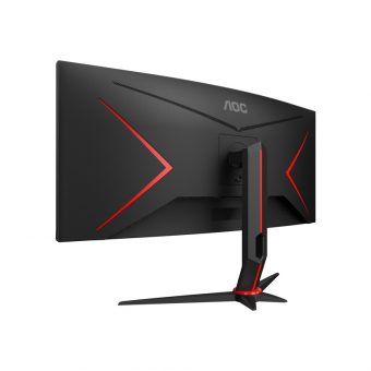 AOC 34" UWQHD VA 144Hz HDR 10-bit Gaming Curved Monitor Black CU34G2XP/BK - Image 6