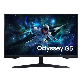 Samsung Odyssey G55C (2024) 31.5" QHD VA 165Hz HDR Gaming Curved Monitor Black LS32CG552EUXEN