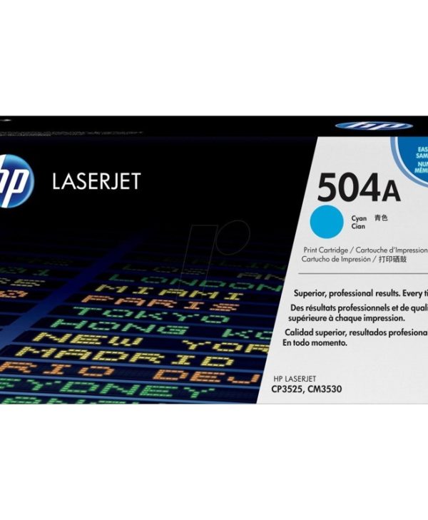 HP 504A Cyan Toner CE251A