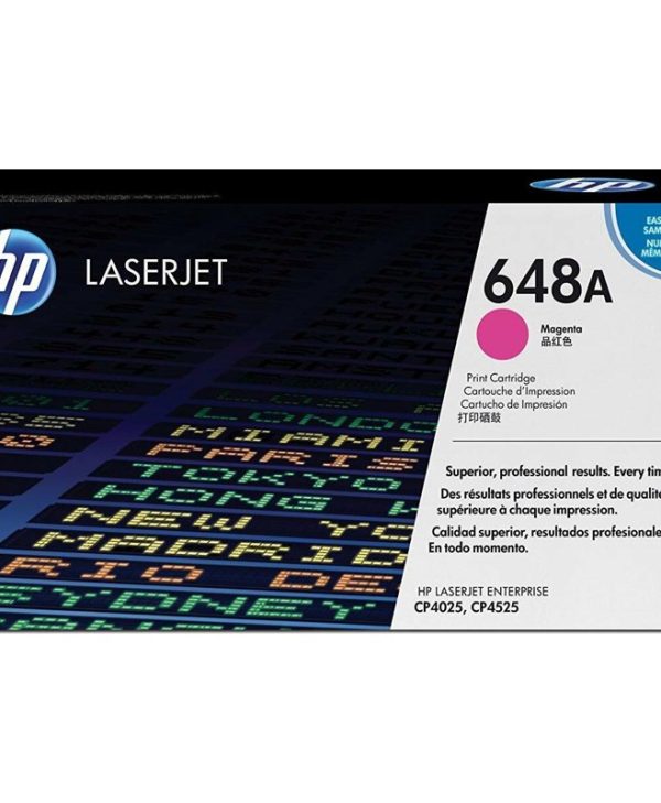 HP 648A Magenta Toner CE263A