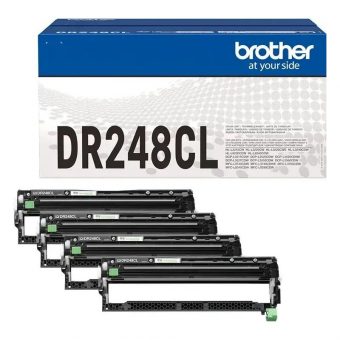 Brother Black/Cyan/Magenta/Yellow Drum 30K Pgs DR-248CL