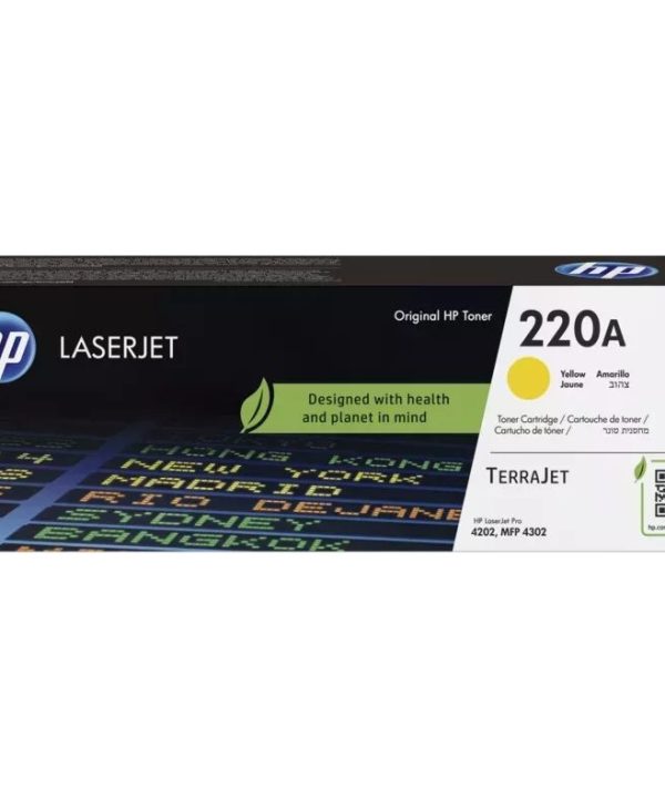 HP 220A Yellow Toner W2202A
