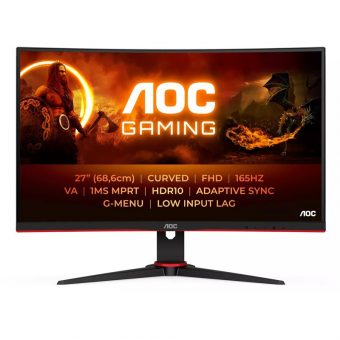 AOC 27" QHD VA 165Hz Gaming Monitor Black C27G2E/BK