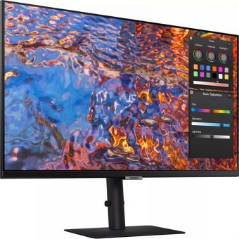 Samsung ViewFinity S8 (2023) 32.0" UHD IPS HDR 10-bit Business Monitor Black LS32B800PXPXEN - Image 3