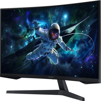 Samsung Odyssey G55C (2024) 31.5" QHD VA 165Hz HDR Gaming Curved Monitor Black LS32CG552EUXEN - Image 3