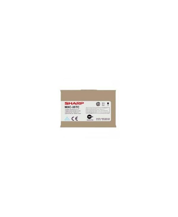 Sharp Cyan Toner  6K Pgs MX-C35TC