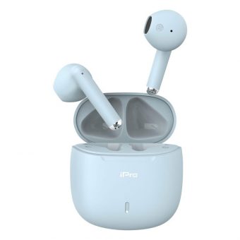 iPRO TW100 True Wireless Bluetooth Earphones Light Blue 010701-0254