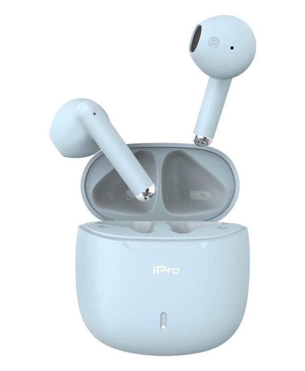 iPRO TW100 True Wireless Bluetooth Earphones Light Blue 010701-0254