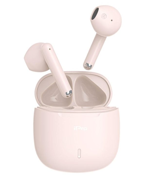 iPRO TW100 True Wireless Bluetooth Earphones Black Pink 010701-0256