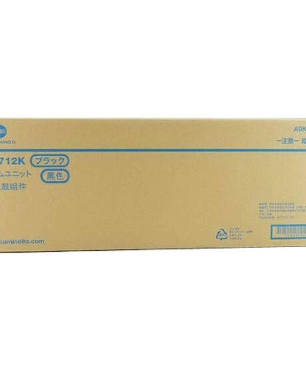 Konica Minolta DR-712K Black Drum 300K Pgs A9K70RD