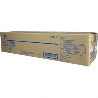 Konica Minolta DV-313C Cyan Developer Unit 600K Pgs A7U40KD