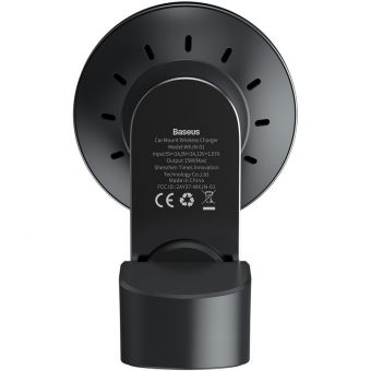 Baseus Magnetic Air Vent Car Holder and Wireless Charging Black WXJN-01 - Image 3