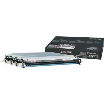 Lexmark Black/Cyan/Magenta/Yellow Drum 20K Pgs C734X24G
