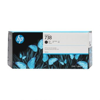 HP 738 DesignJet Ink Cartridge XL Black 498N8A