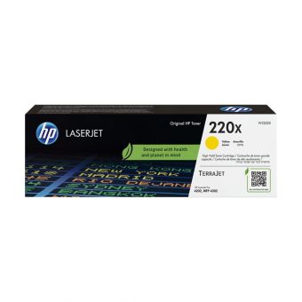 HP 220X Original LaserJet Toner Cartridge Yellow W2202X