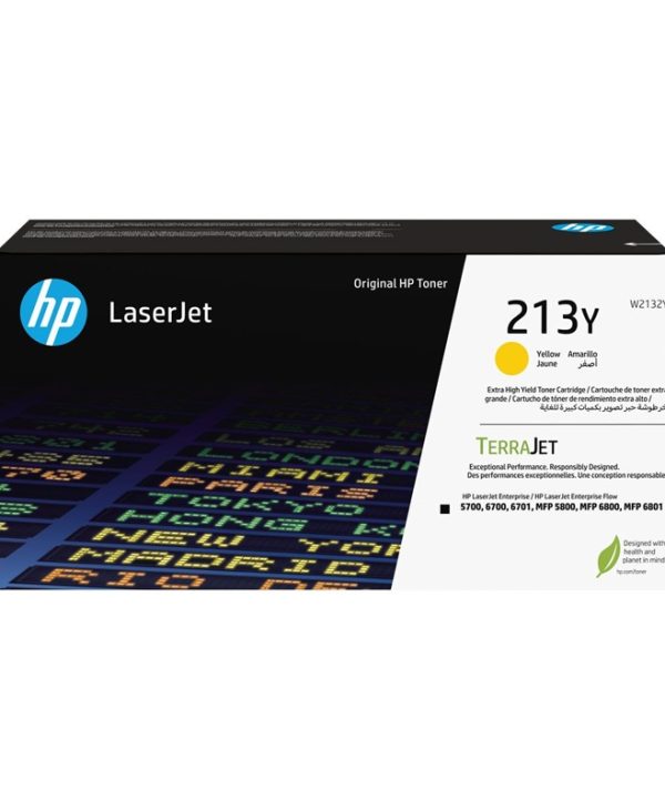 HP 213Y Yellow Original Toner W2132Y