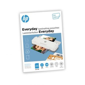 HP Everyday Φύλλα Πλαστικοποίησης Α4 80mic 100pcs 9154