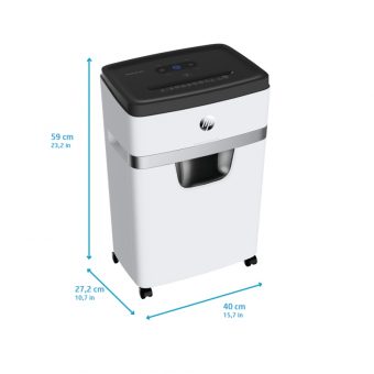 HP OneShred 18CC Καταστροφέας Εγγράφων Cross Cut White 2805 - Image 7
