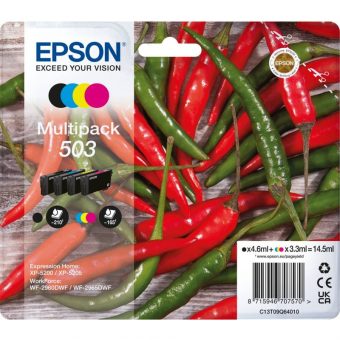 Epson 503 Ink Cartridge Multipack BK/C/M/Y C13T09Q64010