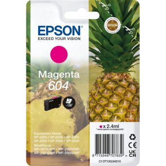 Epson 604 Magenta Ink Cartridge C13T10G34010