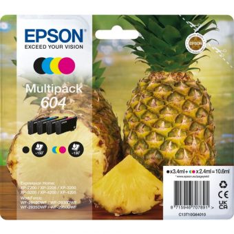 Epson 604 Ink Multipack BK/C/M/Y C13T10G64010
