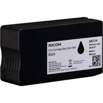 Ricoh C180BK Ink Cartridge Black 408517