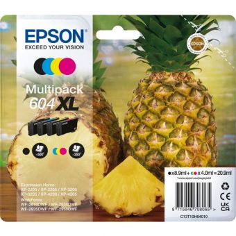 Epson 604XL High Capacity Ink Cartridge Multipack BK/C/M/Y C13T10H64010 - Image 3
