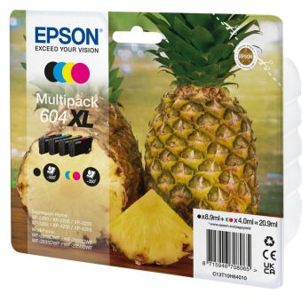 Epson 604XL High Capacity Ink Cartridge Multipack BK/C/M/Y C13T10H64010 - Image 4